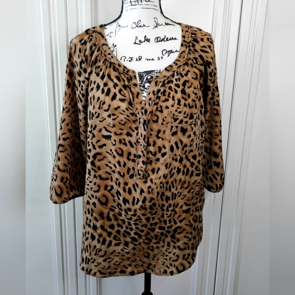 Leopard Top - Loft